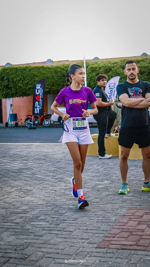 Fotografia da corrida