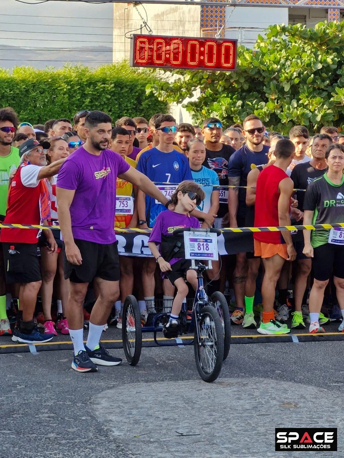 Fotografia da corrida