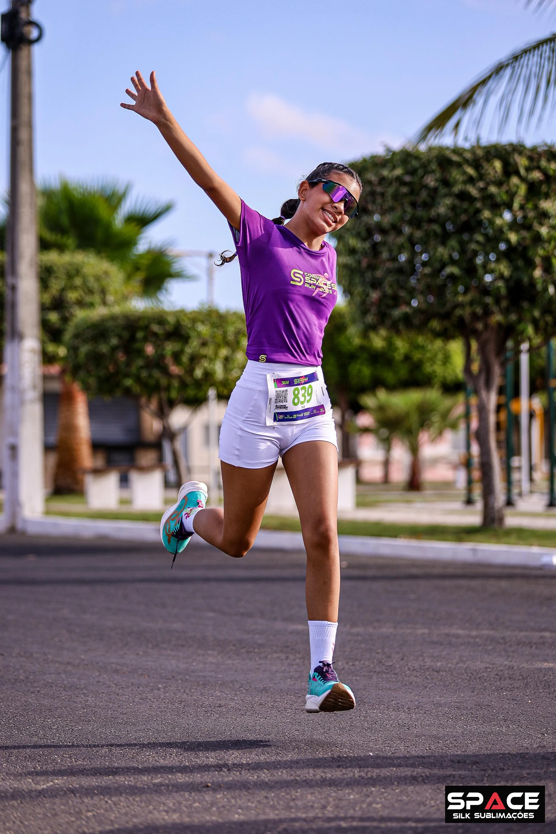 Fotografia da corrida