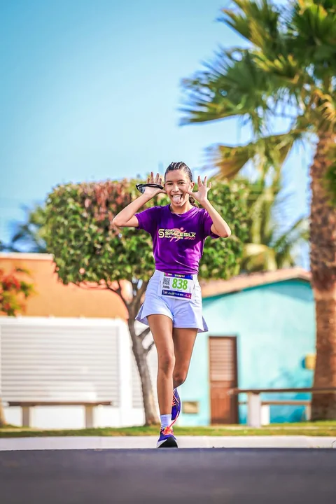 Fotografia da corrida