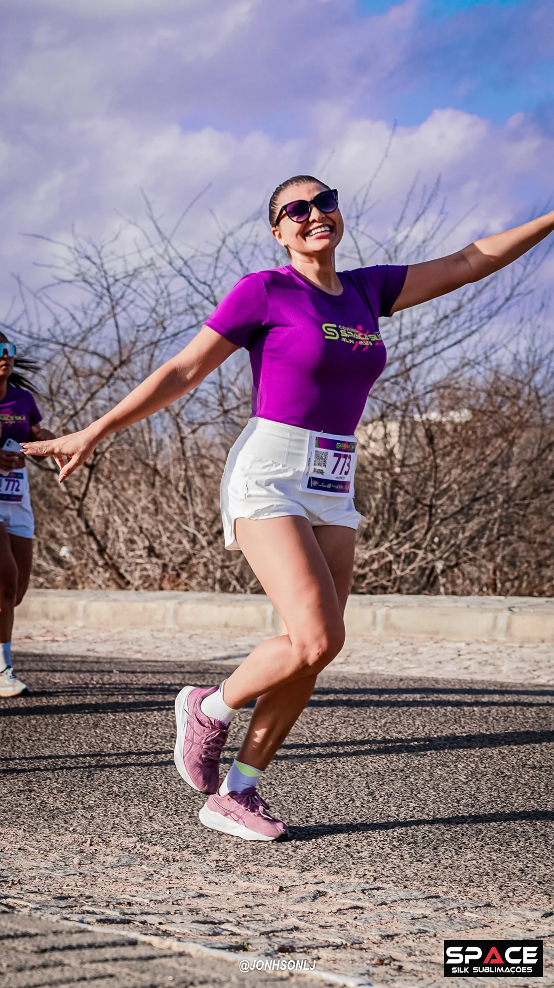 Fotografia da corrida