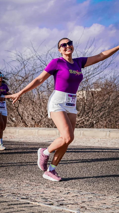 Fotografia da corrida